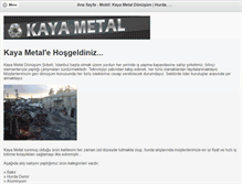 Tablet Screenshot of kayahurda.com
